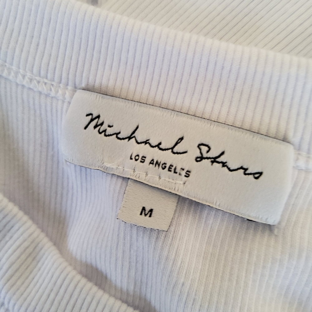 Michael Stars White Midi Dress - Picture 8 of 10